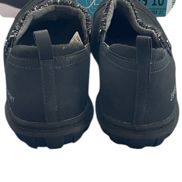JSport Black Alice Slip-On Women's Faux Fur Never Use Shoes w/ Box Size 10 - Picture 8 of 10